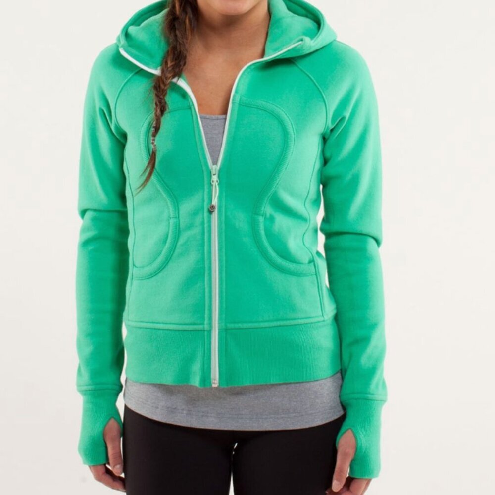 Lululemon Green Scuba Hoodie‎ Women's Size 4